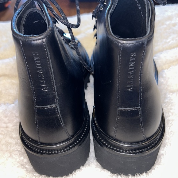 NWOB All Saints Issac Boot In Black size 44 (US 11) - Picture 6 of 8
